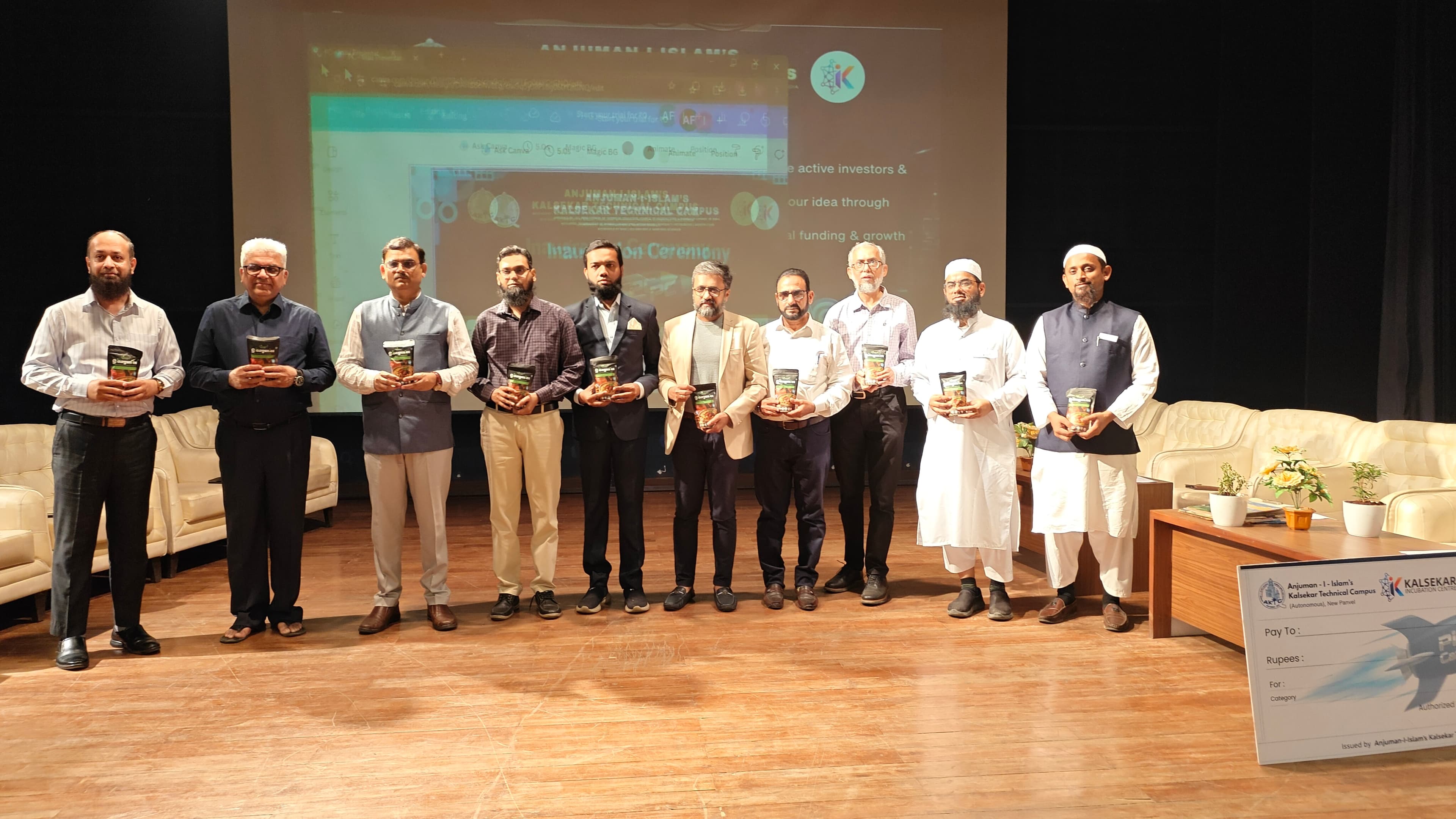 Award and recognition moments at Pitch Carnival